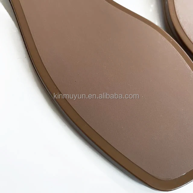 Factory Sandal Soles Double Parts TPU Soles for Slipper Making Injection Molded Eco-friendly Durable Shoe Soles Supplier OEM/ODM