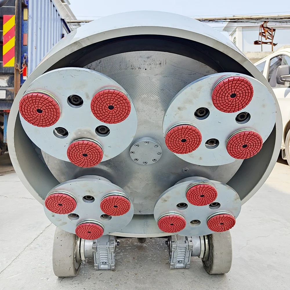 4 Inch Diamond Abrasive 100mm Resin Wet Polishing Pad Marble Terrazzo Concrete Polishing Pad