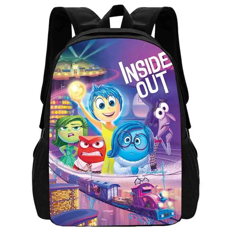 Новый Pixar фильм наизнанку 2 персонажа Anxlety зависть Dlsgust грусть рюкзак детский Большой Вместительный подарок на день рождения