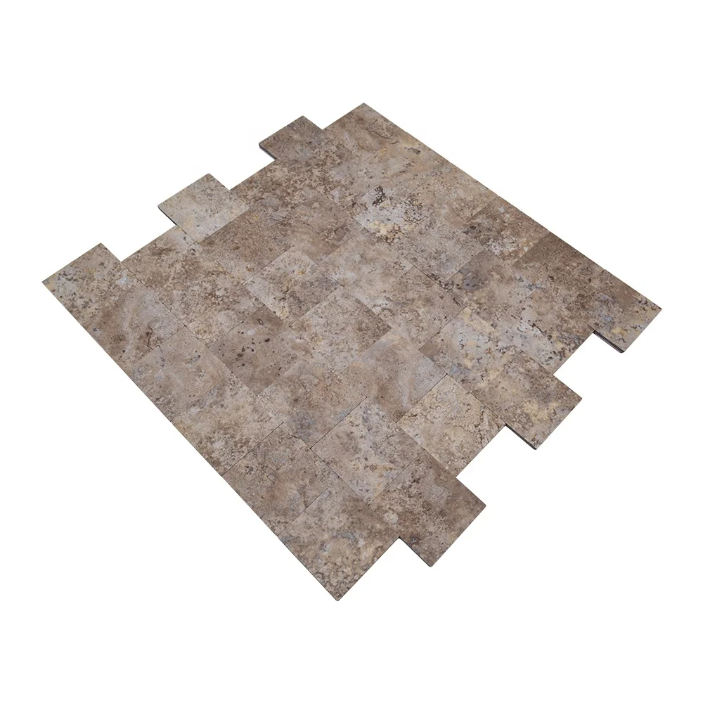 Ready to ship stone-vein pvc composite self adhesive backsplash kitchen wall tiles