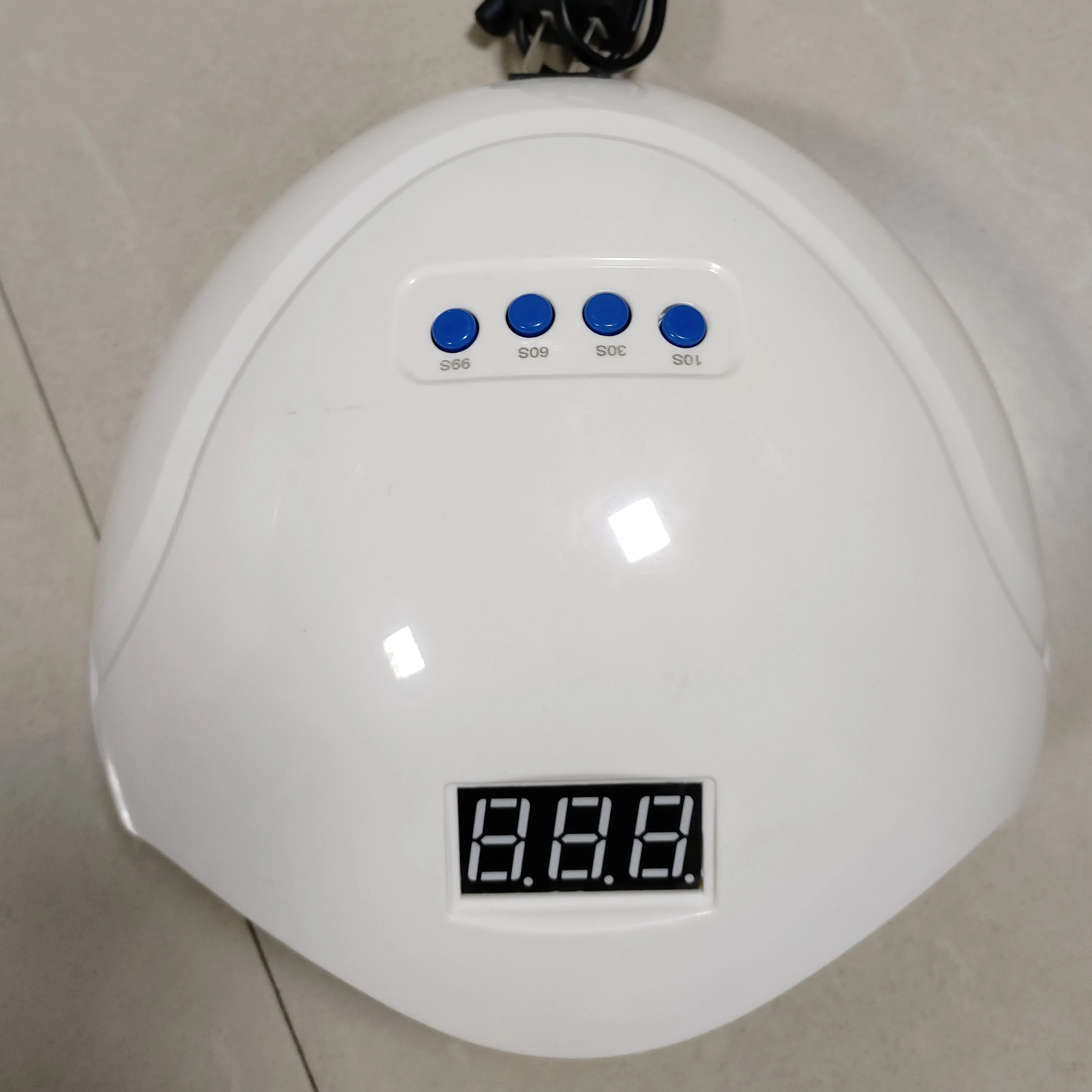 Профессиональная 220 В 48WH Беспроводная Сушилка для ногтей с УФ Светодиодная лампа автоматический пластиковый материал гель лака в коробке