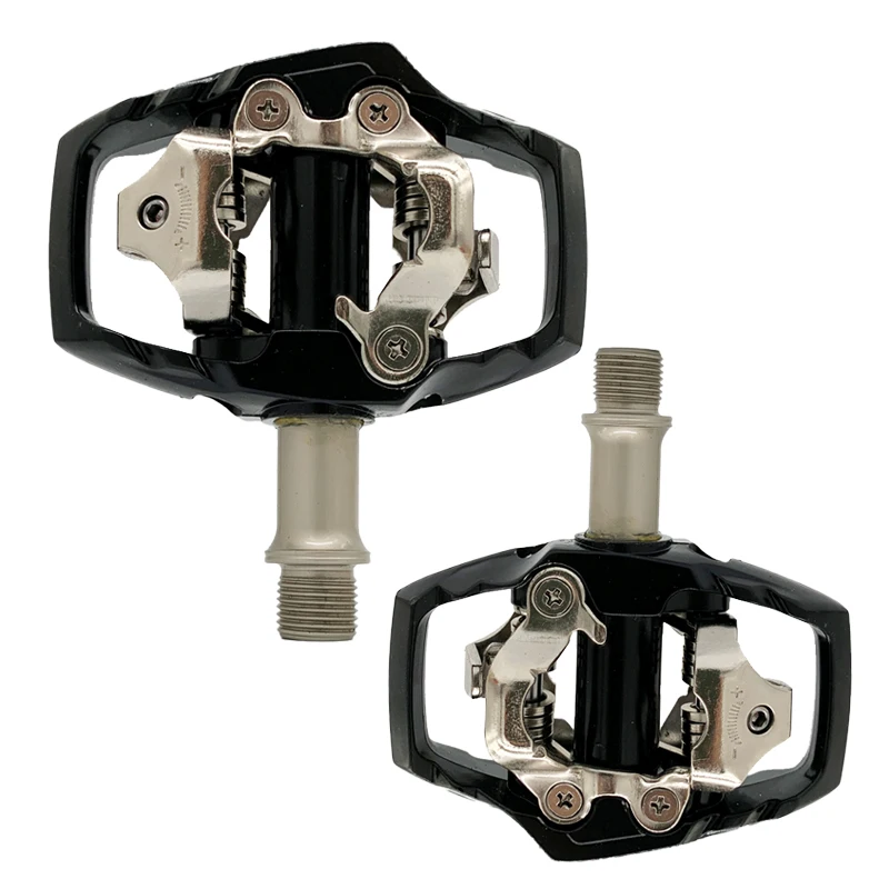 Taozik TPL08 SPD Aluminum Alloy Bearings DU SHINOMA Self Lock Self-locking Mountain Bike Pedal with Cleat