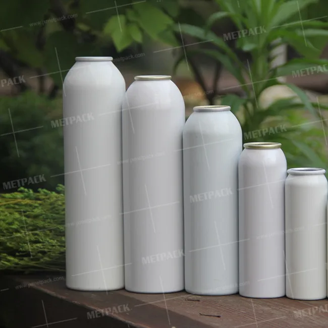 China supplier  empty aerosol can for compressed air with mask