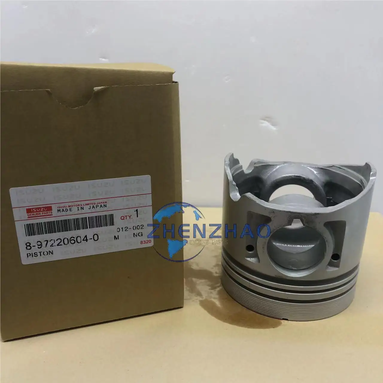 Excellent quality Forklift Engine Parts 4JG2 Piston Set For Isuzu 4JG2 Engine Piston With Pin And Lock
