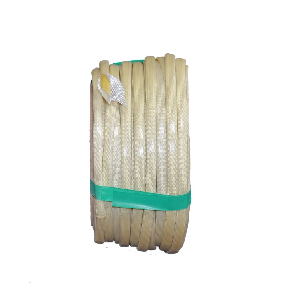 Double Glass Fiber Braided Sleeving with Polyurethane PU Coating