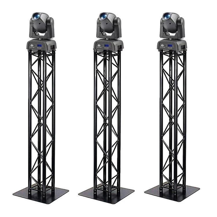 Hot Sale  Aluminum DJ Moving Head Lighting Bar Stand Square Truss Totem For Sale
