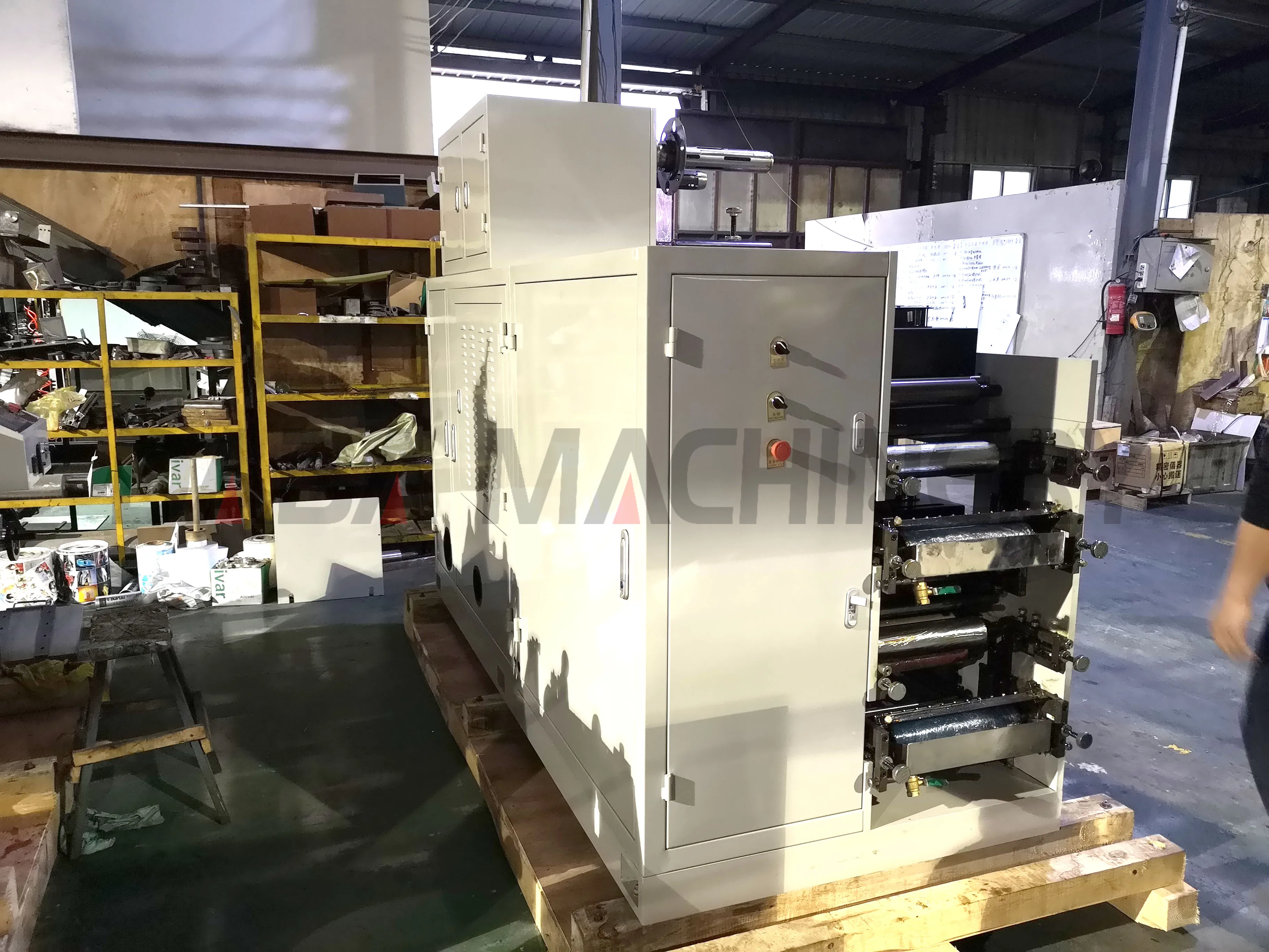 DABA Flexo label vinyl sticker printer printing and die cutting machine