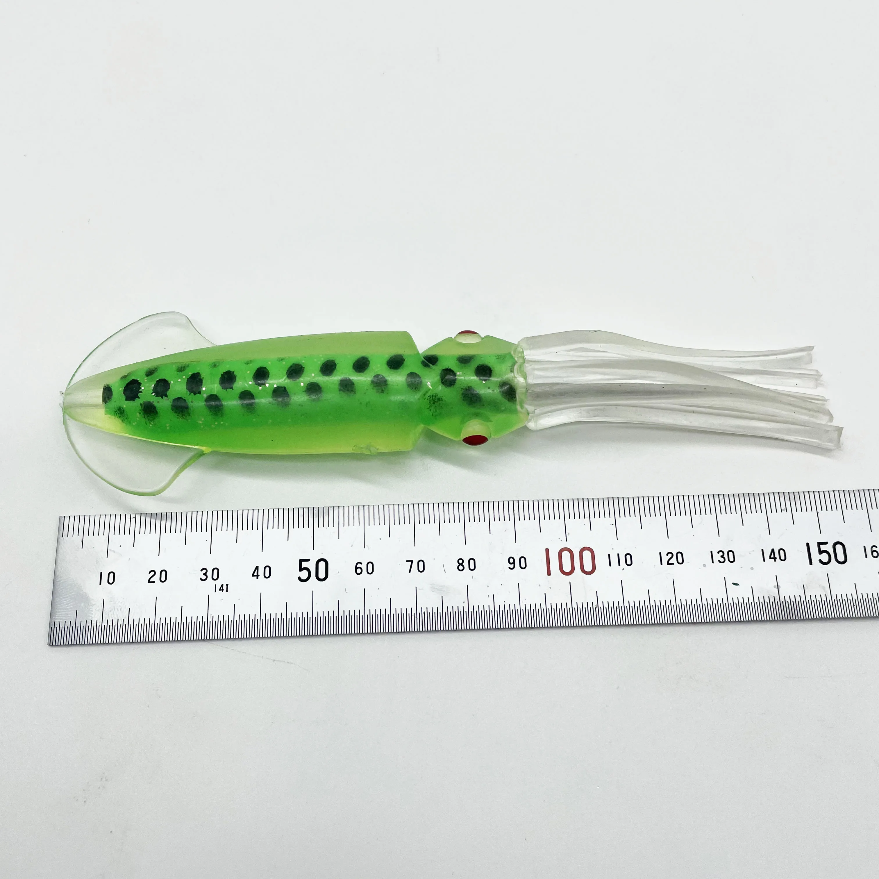 Wholesale Deep Sea Commercial Fishing UV Soft Glowing Squid Lure
