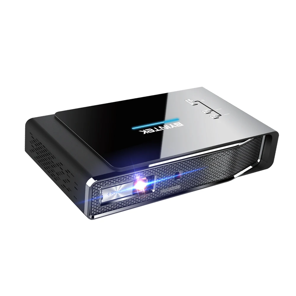 Оптовая продажа с завода портативный 3D-проектор BYINTEK R15 Wi-Fi 4K мини-проектор на Android для домашнего кинотеатра проектор семейной