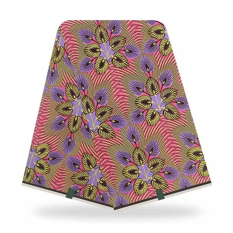 
African Print Real Wax Fabric 6yards African Hollandaise wax print cotton fabric 