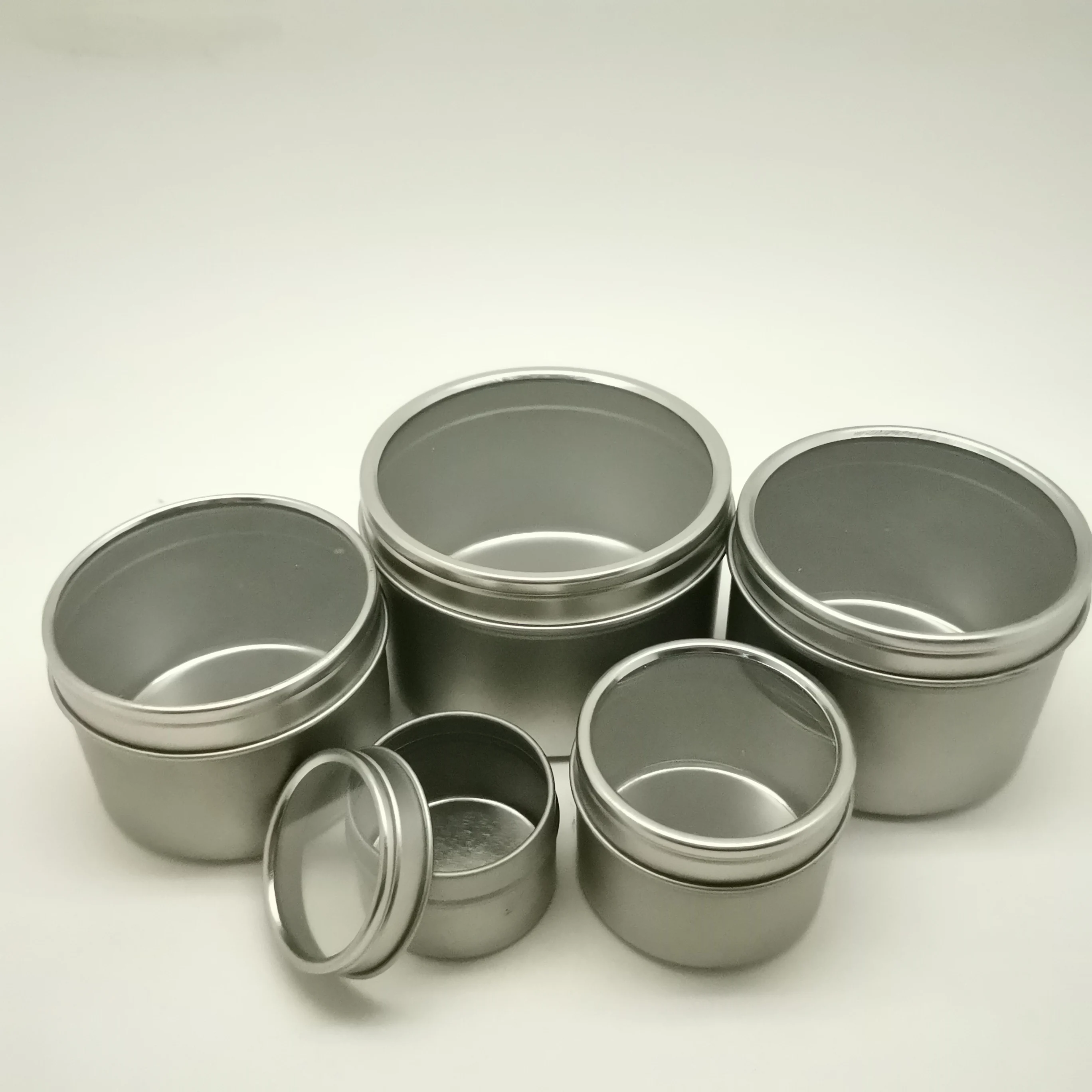Donguan factory small round tin can for cake