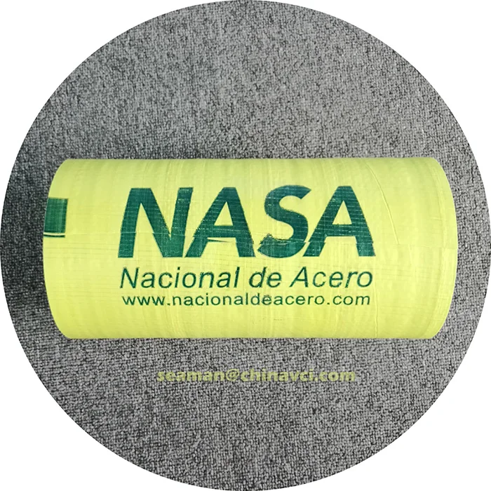 PE PP Woven Laminated Raffia Woven Fabric,Polypropylene Raffia Laminated VCI, Raffia Laminated VCI Films for Steel Coil or Metal