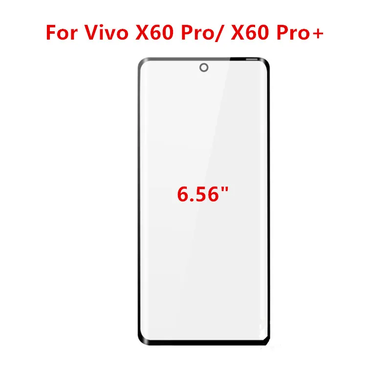 Оригинальный мобильный телефон Vivo X50pro/IQ005pro/X60pro/X70pro/IQ008ProX90 сенсорный экран дигитайзер переднее стекло с OCA