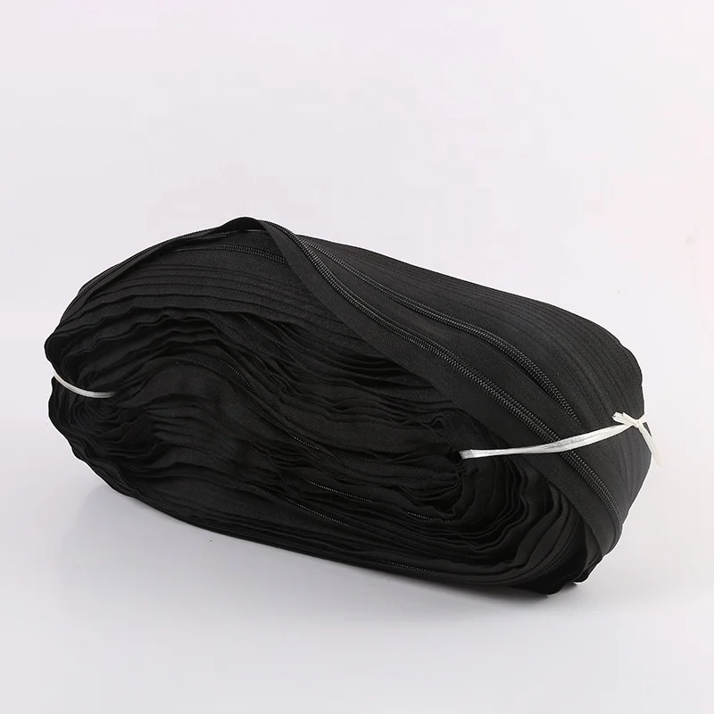 big nylon zipper for tent CFC coil zipper for bag roll long chain good quality zipper