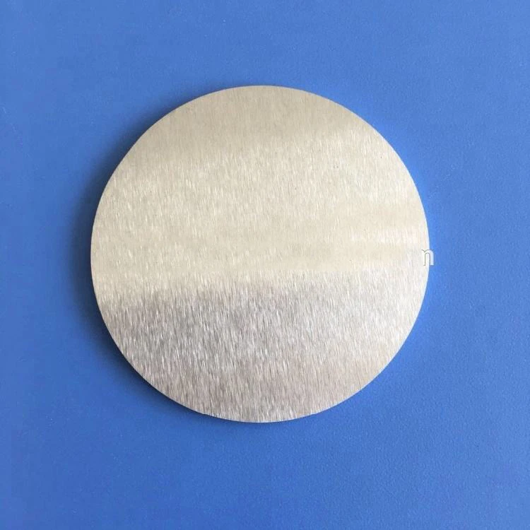 Rare earth Metal Ruthenium Ru Target 99.9% Purity Ruthenium Round target for scientific research