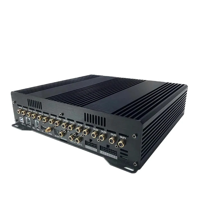 high quality 16 channels processor dsp auto amplifier audio bluetooth dsp car audio amplifier