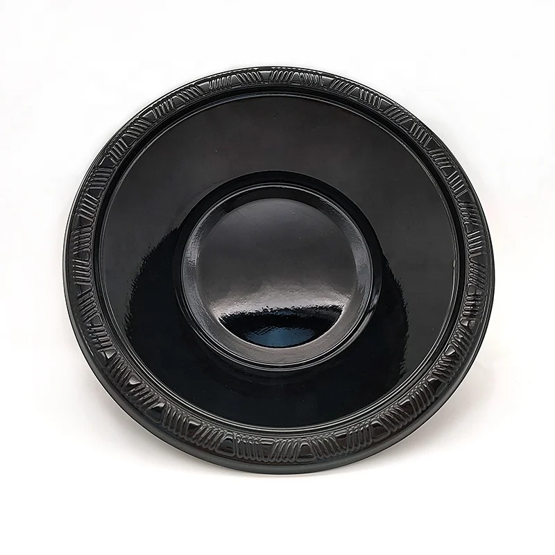 American Style  7 Inch Disposable Plastic Salad Noodle Bowl