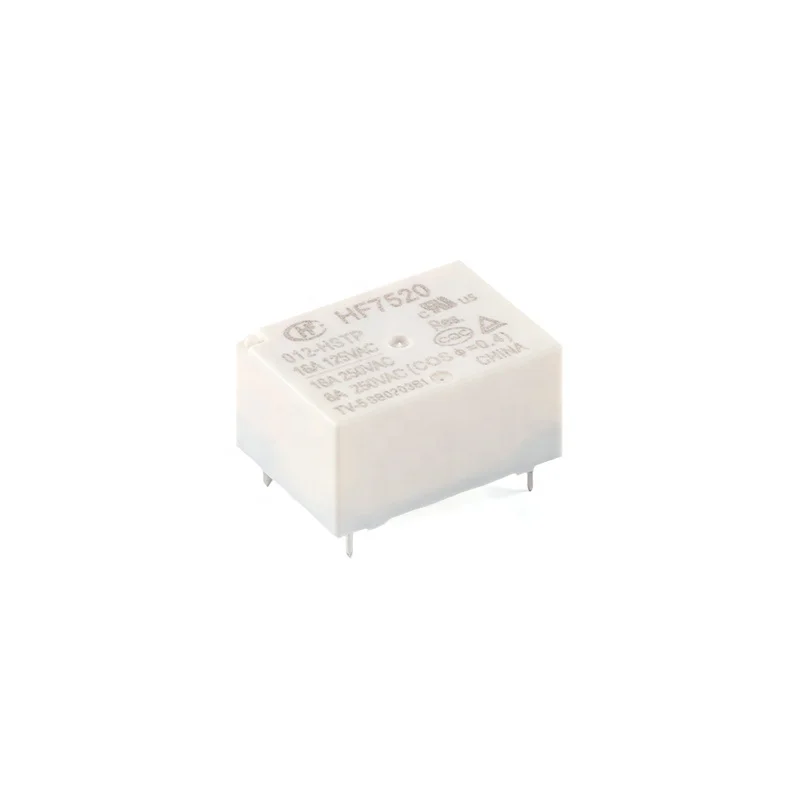 Power Relay HF7520 DC 5V 12V 24V 4Pin Small High Power Relay HF7520-005-HSTP HF7520-012-HSTP HF7520-024-HSTP