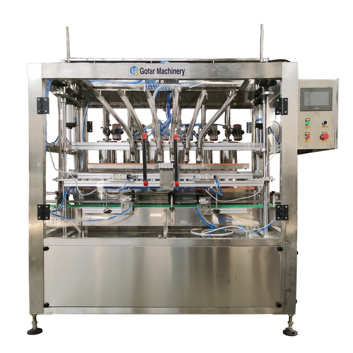 Automatic Piston Type Paste Packing Machine For Filling Ketchup Mayonnaise Filling Machine