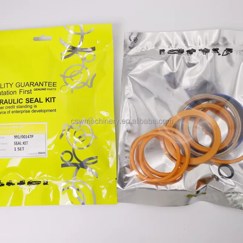 991/00147P Excavator Hydraulic Cylinder Seal Kits for JCB Boom Arm Lift Bucket Cylinder Ram Excavator Backhoe Loader Spare Parts