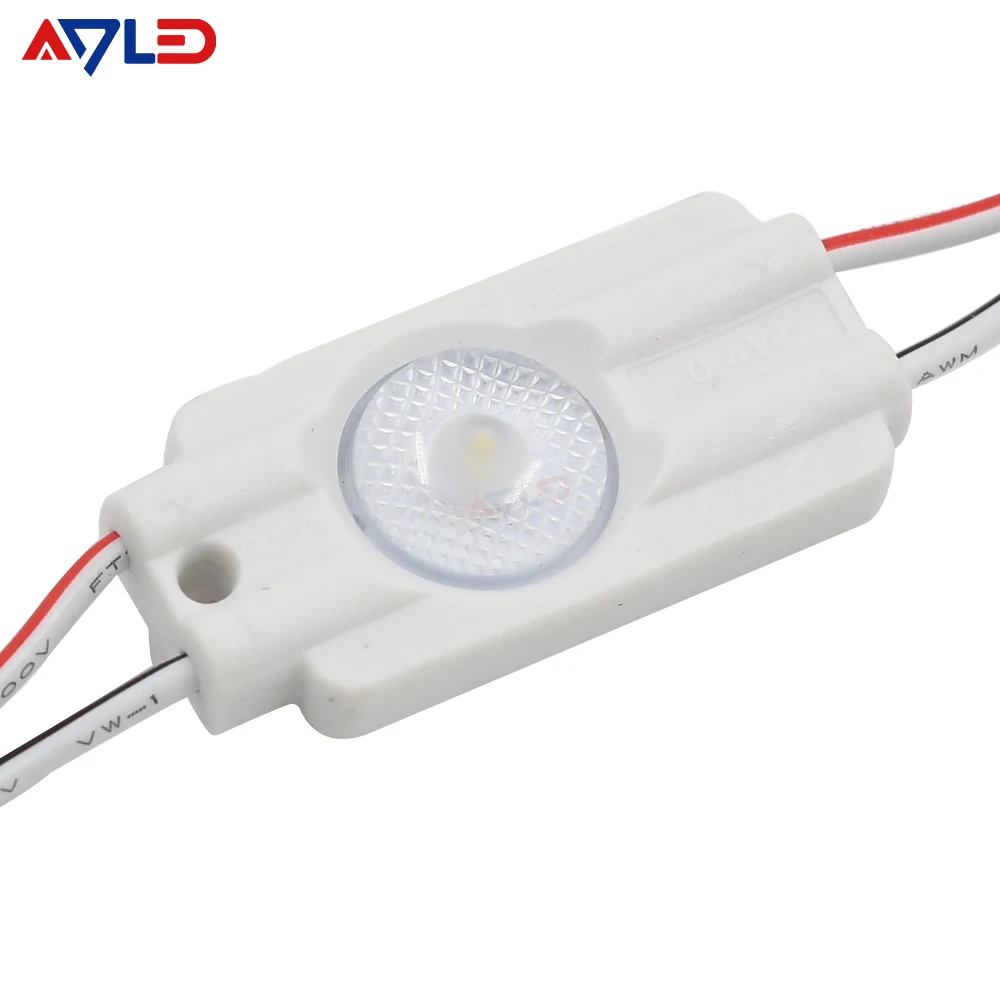 Один маленький 1 светодиод 2835 Smd письмо освещение Ip65 0 4 Вт Светодиодный модуль 12 В 170 градусов объектив для мини-букв