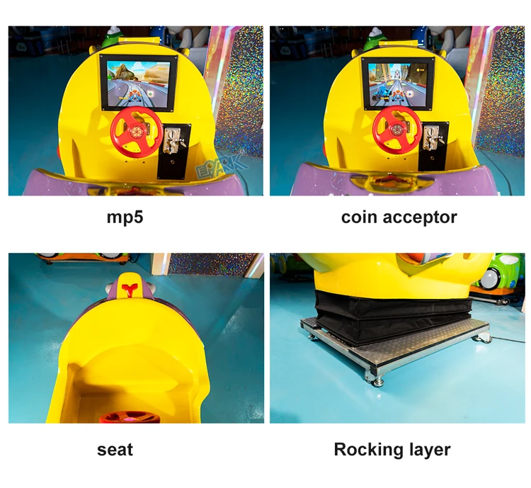Coin Operated Arcade Machine Kiddie Rides Kids Submarine Swing Rocking Amusement Kiddie Ride Game Machines