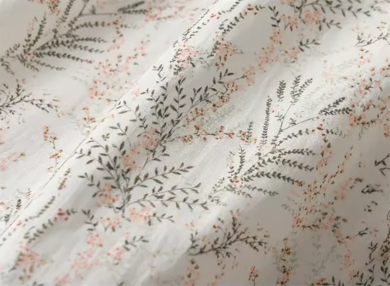 New Spring Collection Short Sleeve Flower Printed Princess Dresses Girls 10 Years High Cotton Casual Floral Solid Short Shorts