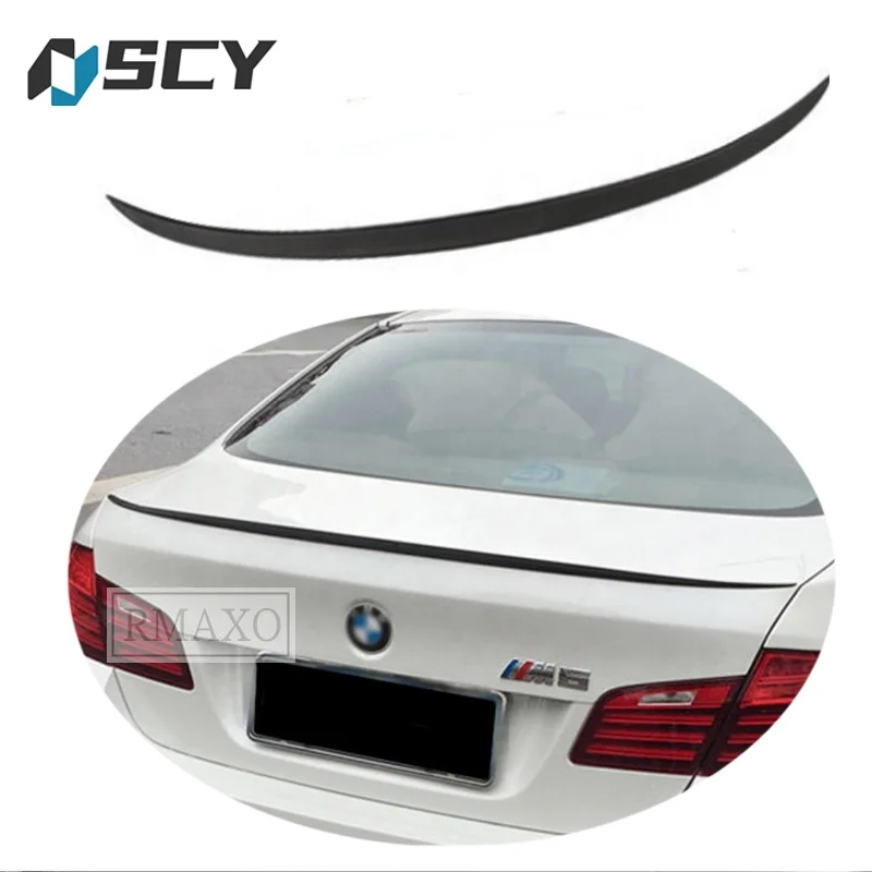 For BMW F10 F18 spoiler style M 2011-2017 5 series ABS Material Car Rear Wing unpaint no Primer Color