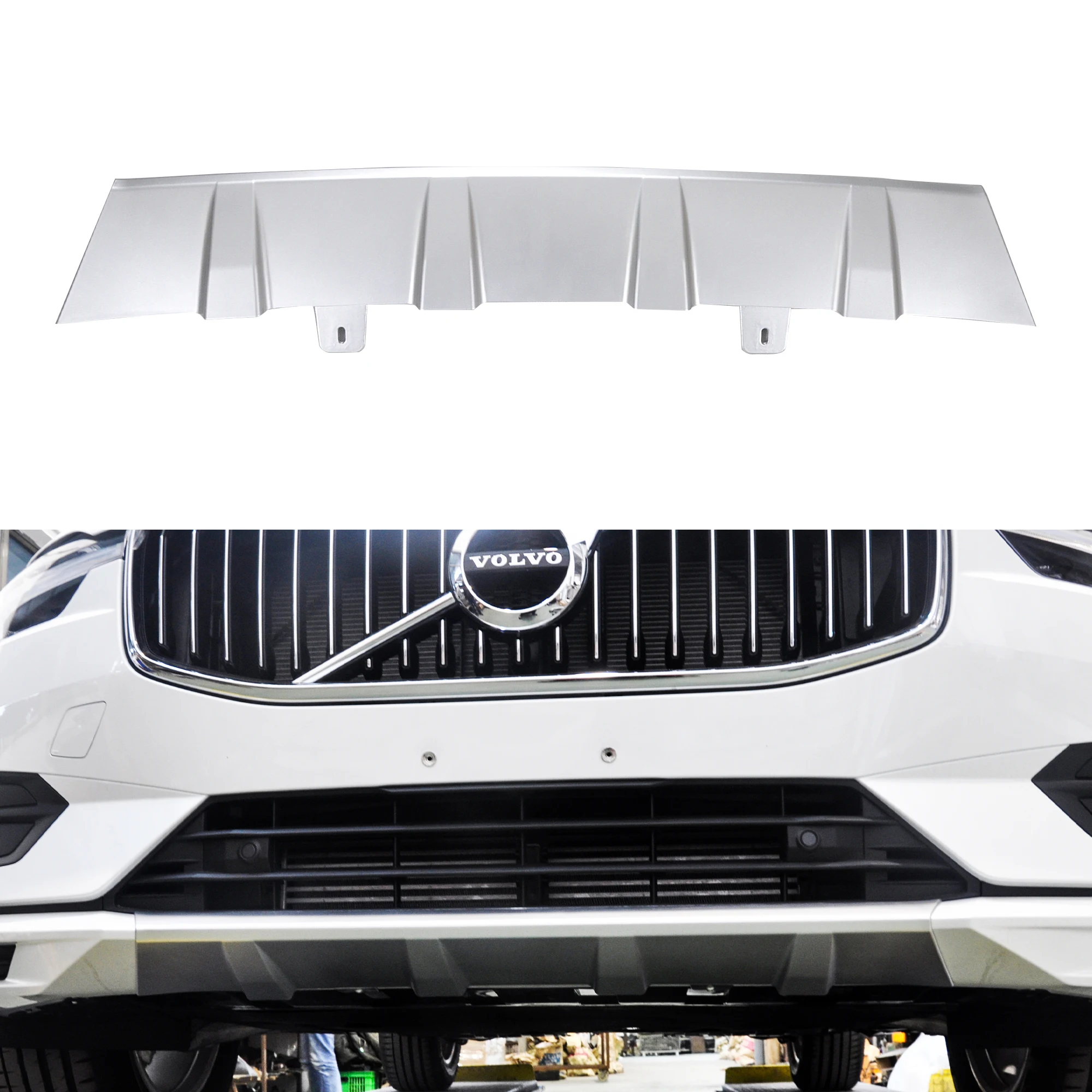 
Auto accessories High Quality 304 Stainless steel front and rear Skid plate for Volvo XC60 2018+ Bumper Plate 