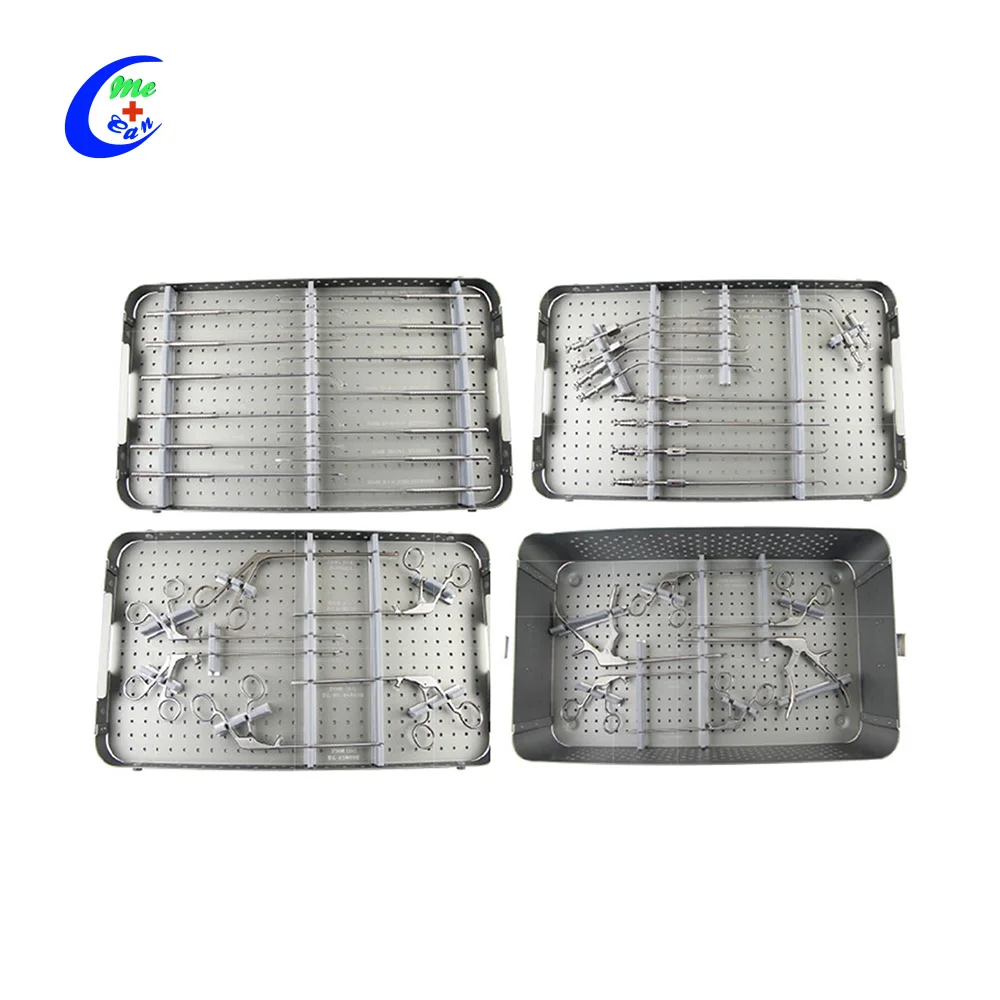 Mecan Medical One-Stop Supplier Surgical Instruments Neuro Surgery Endoscopic Neuro Instruments Set Skull Base Micro Spine Set