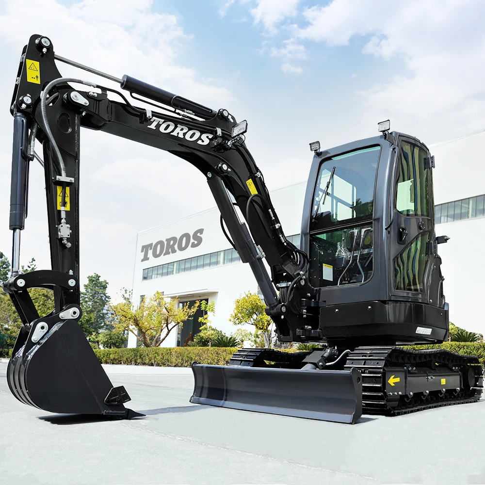 HOT Mini Excavator 3.5 Ton EPA Euro 5 Kubota Engine Crawler Digger Farm Used Chinese Mini Excavator Machine