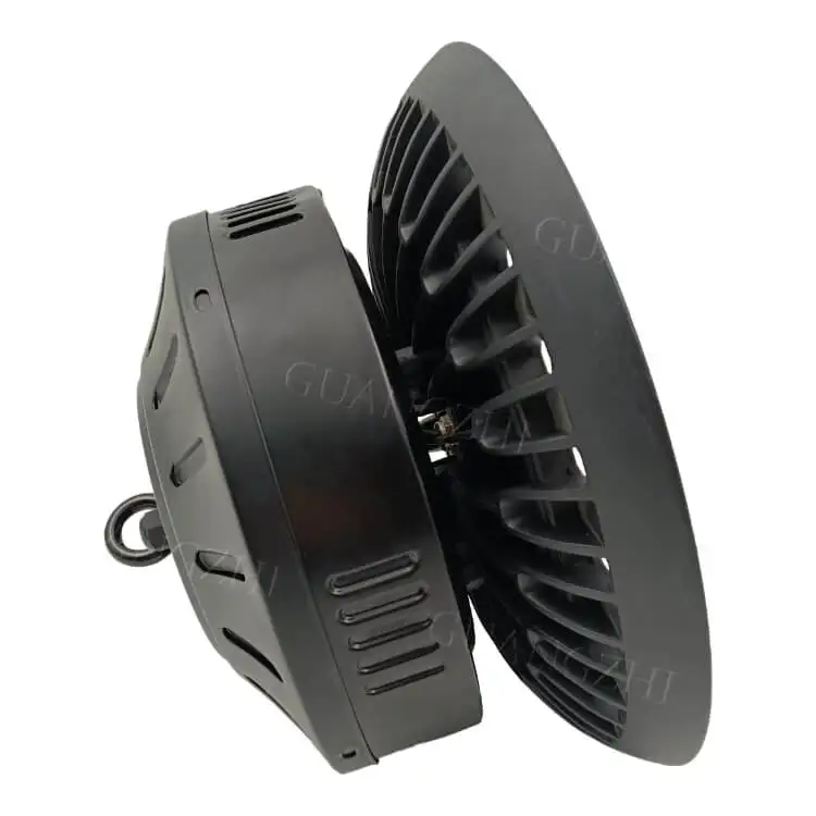 Mono 50W 150W Mutil Emitting Color 30W 60W 100W 150W Canopy 3000K-6500K UFO LED Solar Light for Indoor Garden Parking Shelter