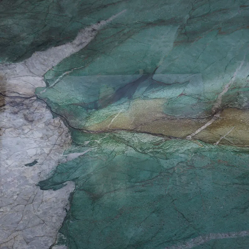 Green Quartzite Slabs Natural Tiffany Quartzite Stone Slab for Kitchen Countertop Island