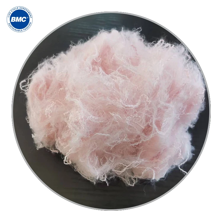 Naturally 100% Biodegradable Custom Color Corn PLA Fiber