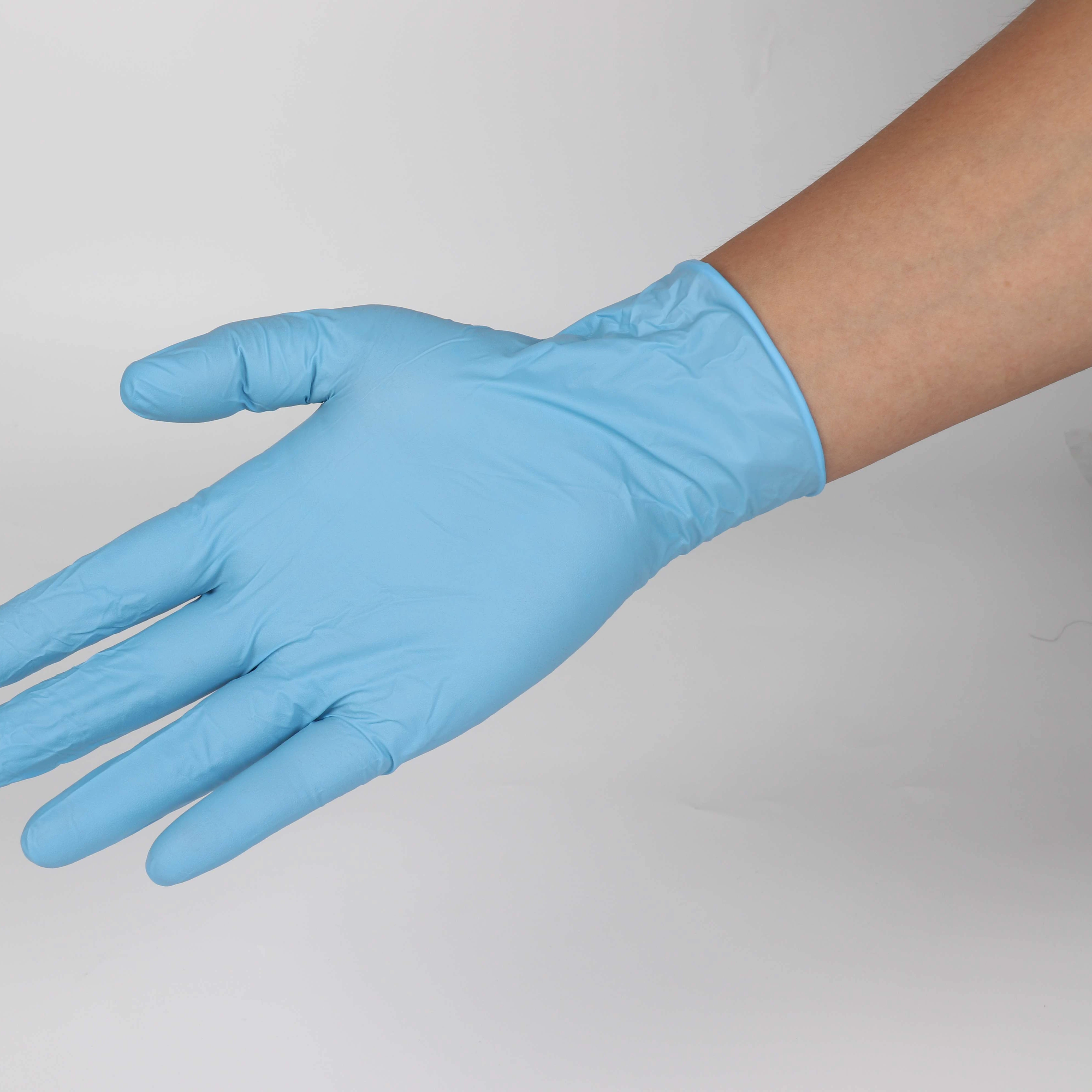 Нестерильные сохранения пищевых продуктов, удобно носить одноразовые нитриловые перчатки