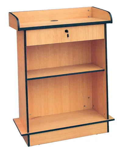 Hot Sale School Classroom Furniture Lecturer Stand Modesta Podium Speaker Table Podium for Hosting Reception Standing Desk