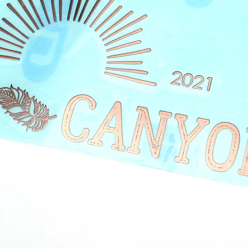 Custom Clear Gold Foil Heat Gold Transfer Electroforming Metal Nickel 3d Sticker Label Logo Uv Decal Transfer Sticker
