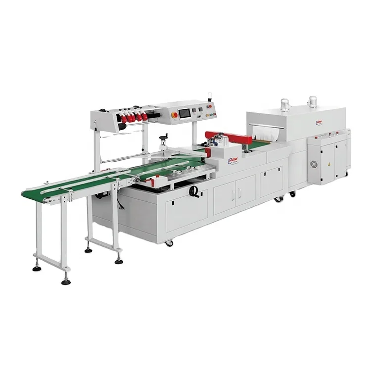 WF-420 box Reciprocating automatic high speed seal and shrink wrapping machine