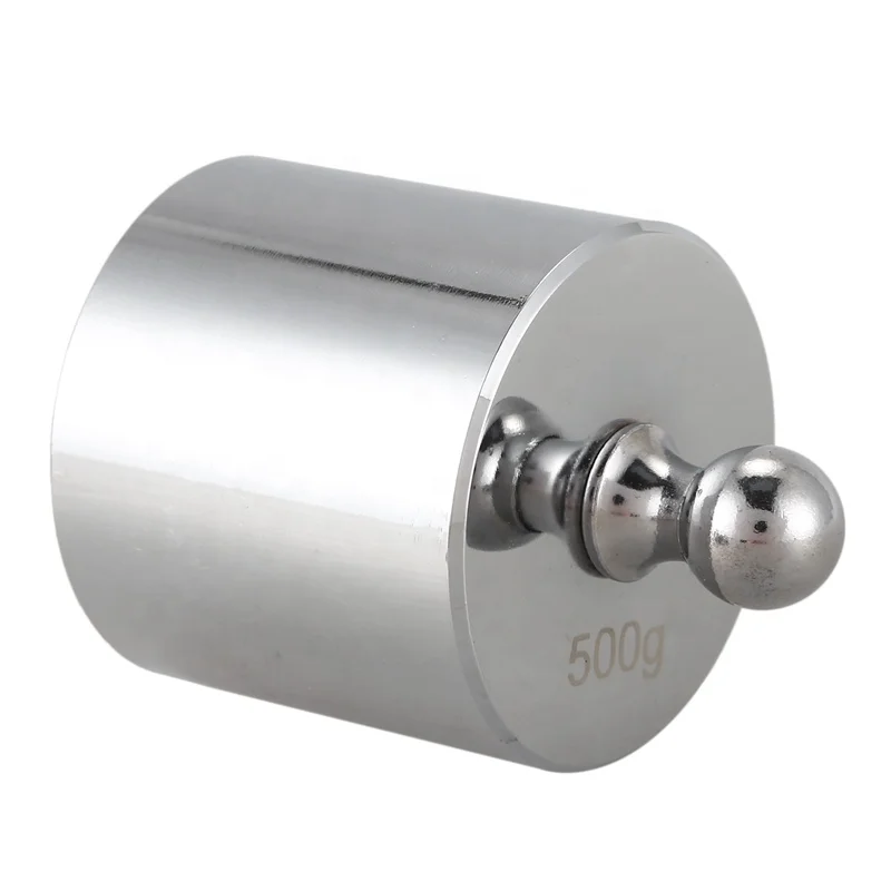 8Pcs 1000G Chrome Weight Set Calibrated Electronic Balance Palm Correction M2 Standard Weight