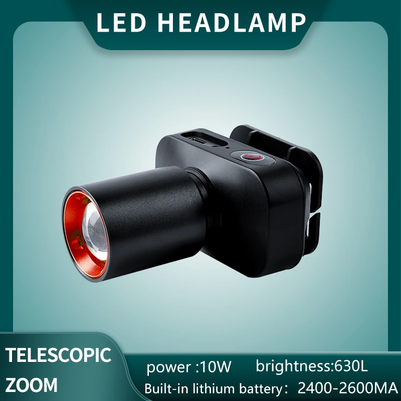 AKKO STAR  Led Headlamp 10w  lithium battery headlamp professional lighting