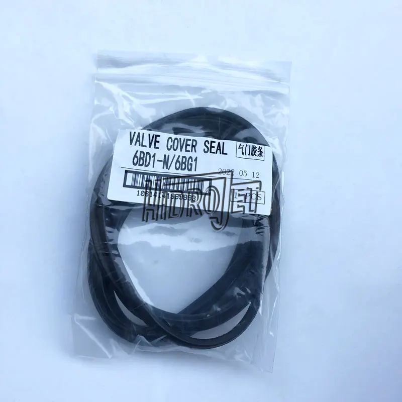 HIDROJET excavator parts 6BD1 engine valve cover 6BG1 valve cover gasket