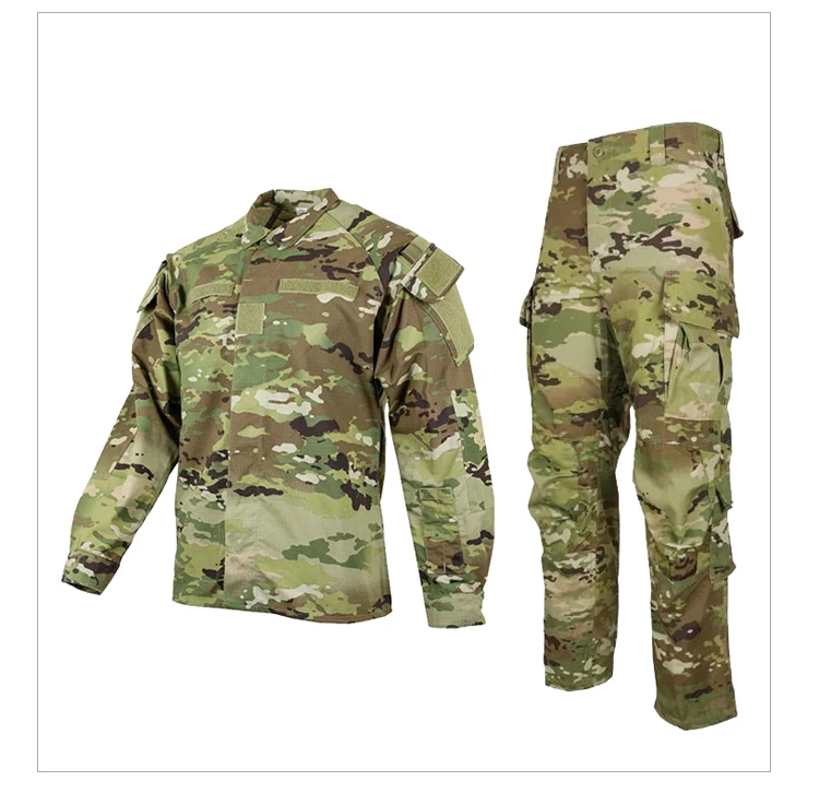 Professional Supplier Breathable Desert Digital Camouflage Ripstop Acu Police And Military Uniform