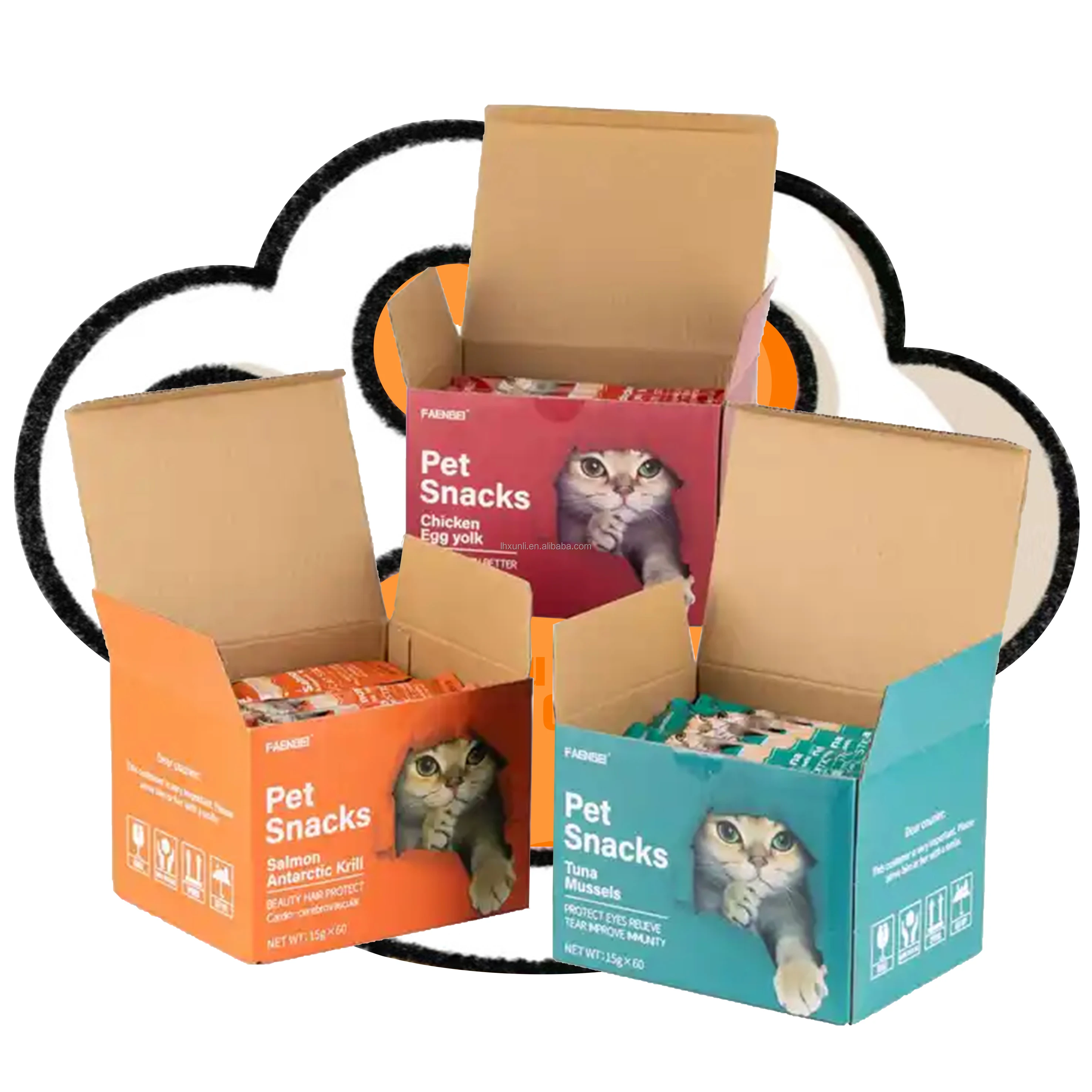 Hot selling Factory brand Cola Loca Pet treat wet food Cat Creamy Bar 15g Cat Liquid Snacks