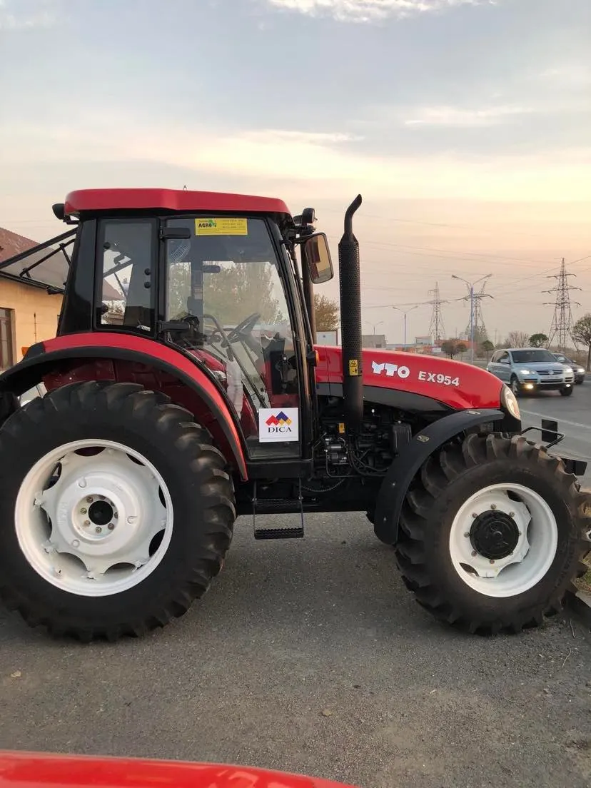 YTO 90HP TRACTOR Power Tiller Price Compact Mini Tractor yto 904 Farm Walking Garden Agricultural Machinery Tractor