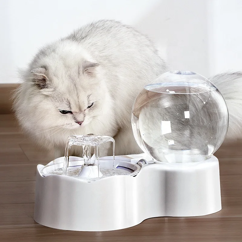 Automatic Cat Water Fountain 2.5L Capacity Eco-friendly Filter Smart Pump Pet Fountain Water Dispenser for Cat