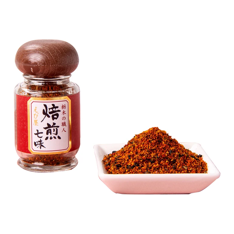 Japanese sweet red dried paprika different spiciness powder