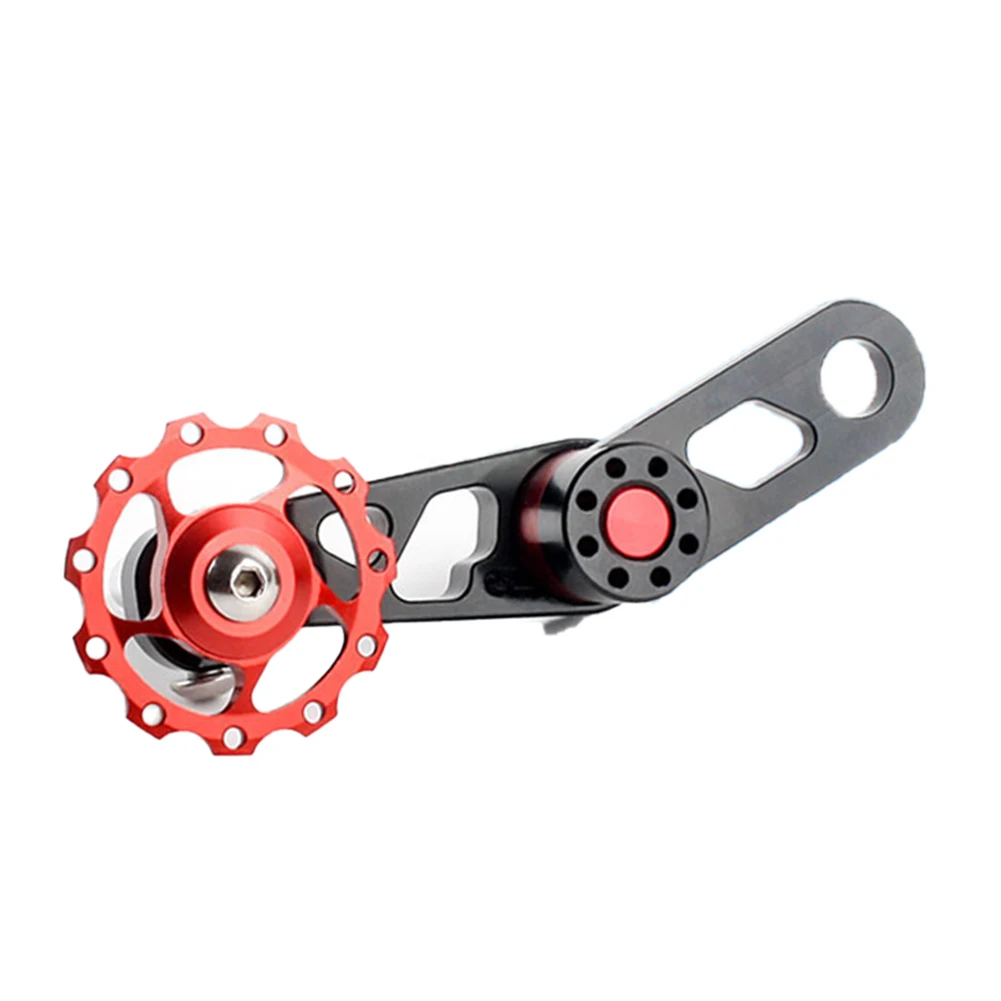 Folding Bike Chain Guide Single Speed Chain Drop Catcher Cycling Chain Tensioner adjustable pulley riding wheel shifting