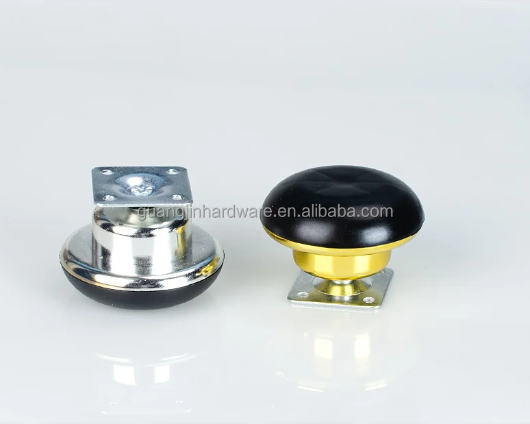 Factory direct mass production of metal plastic base carpet wheel furniture cabinet sofa legs