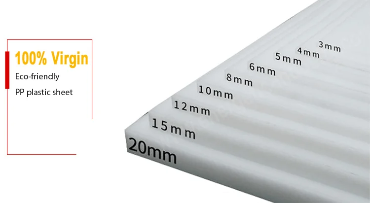 polypropylene copolymer sheet