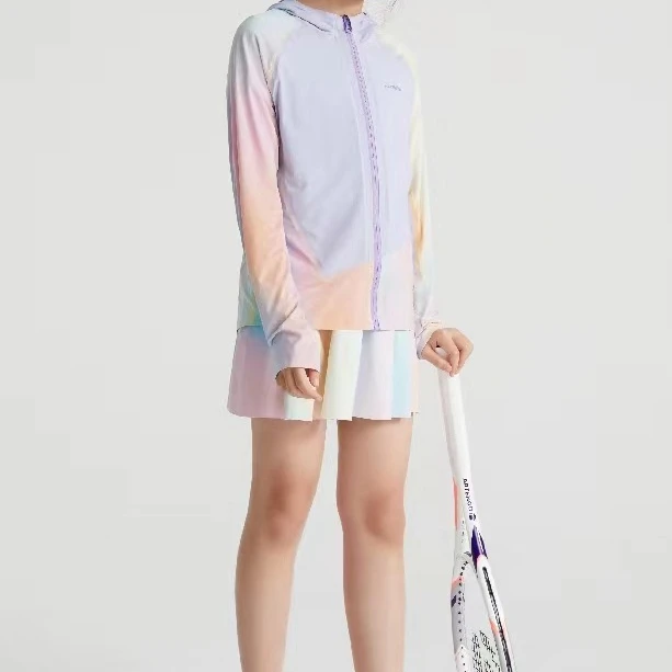 ODM kids activewear colorful tennis skirt soft dancing skirts